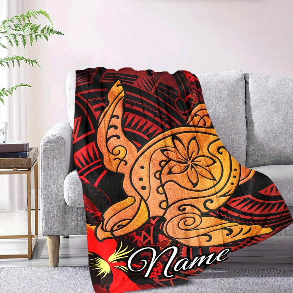 Tattoo Customize Your Name Blanket Warm Comfortable And Soft Blankets Are Suitable For Home Lunch Break Blanket Office Sofa Sofa Gift To Relatives And