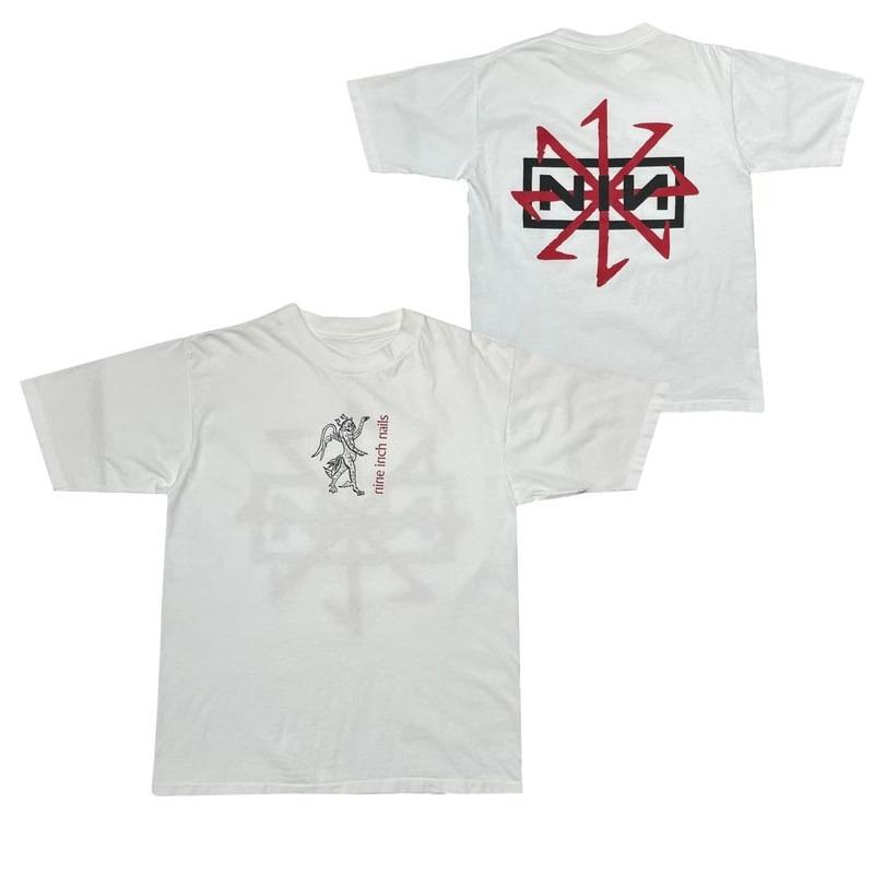 

NINE INCH NAILS An American Rock Band Is A Casual Tshirt Luxury Band Brand for Both Men and Women Top XL