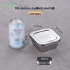 HUIHUADU 304 Stainless Steel Food Storage Box