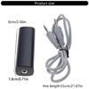 Portable Grounding Noise Isolator 3.5mm Port Sound Interferences Elimination Enhancing Sound Quality In Car and Home