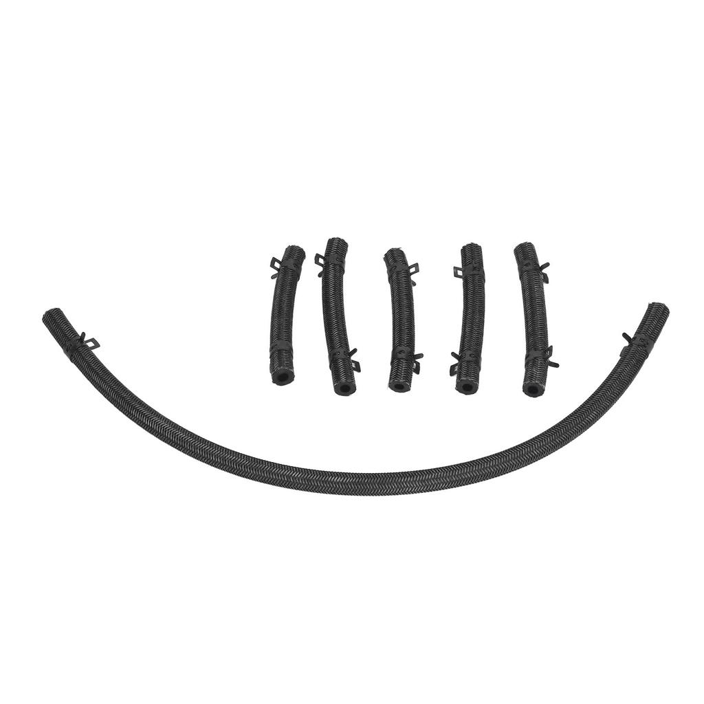 6 STÜCKE Kraftstoffinjektor Ölrücklaufleitung Gummi Korrosionsschutz Flexibel Motorölrücklaufleitung für Mitsubishi 6D34 6D31