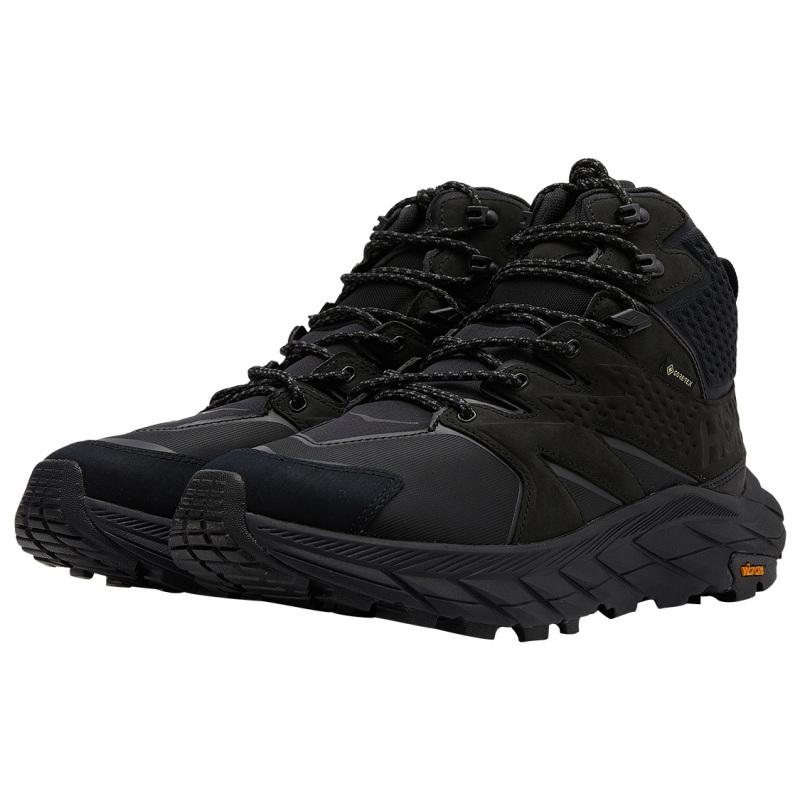 HOKA One One Anacapa Mid Gore Tex Black Sneakers 1122018-BBLC