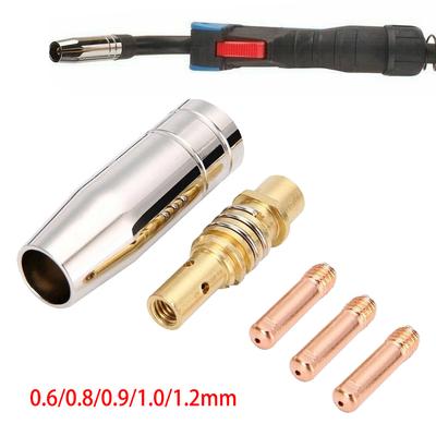 Ugello di saldatura 0,6/0,8/0,9/1,0/1,2 mm 5 pezzi/set Accessori