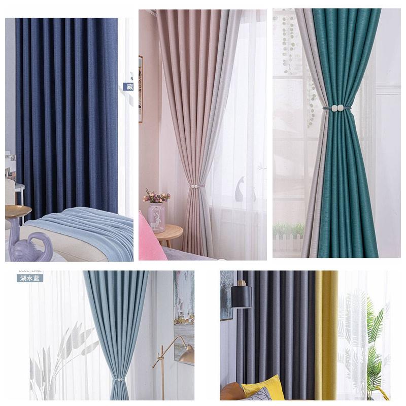 Light Luxury Thickened Ribeni Full Shading Heat Insulation Curtain Livingroom Bedroom Window Decor Home Supplies