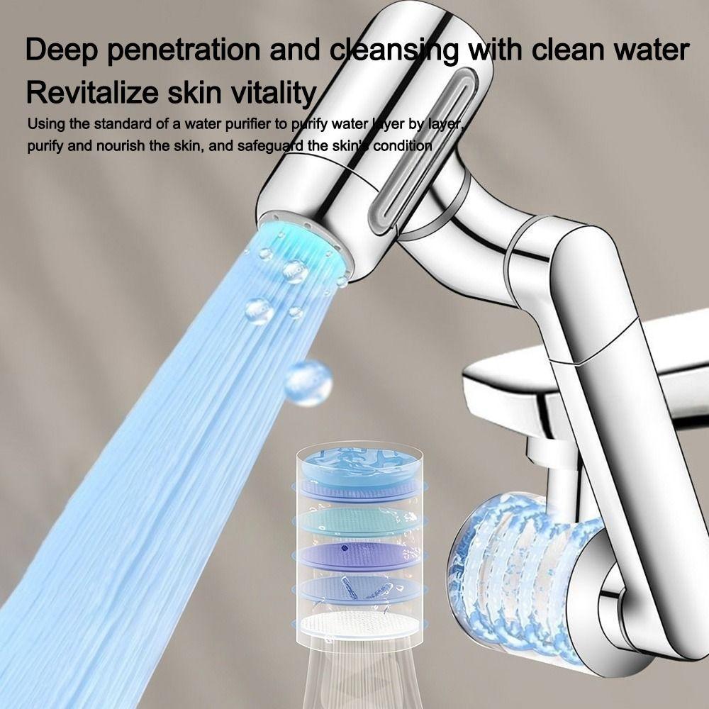 Water Saving Kitchen Faucet 1440° Rotate Faucet Extender New Bathroom Tap  Bathroom