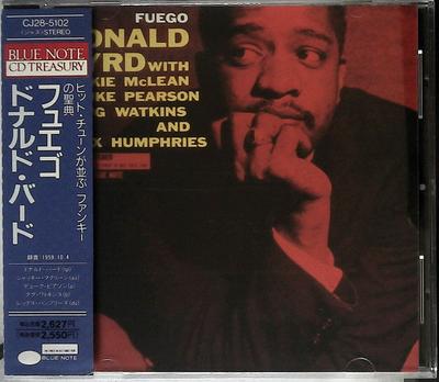 CD DONALD BYRD - Fuego CJ285102 Blue Note 1989 Japan ObiJazz Gebraucht
