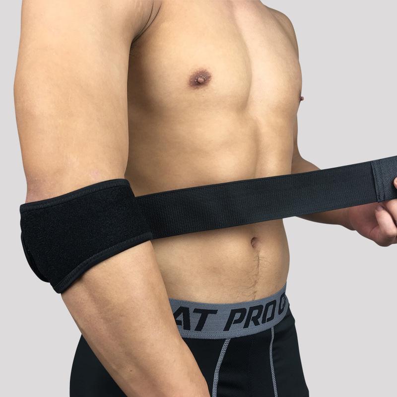 Xukang Unisex Sports Compression Elbow Brace – Breathable Support for Basketball, Tennis, and Badminton