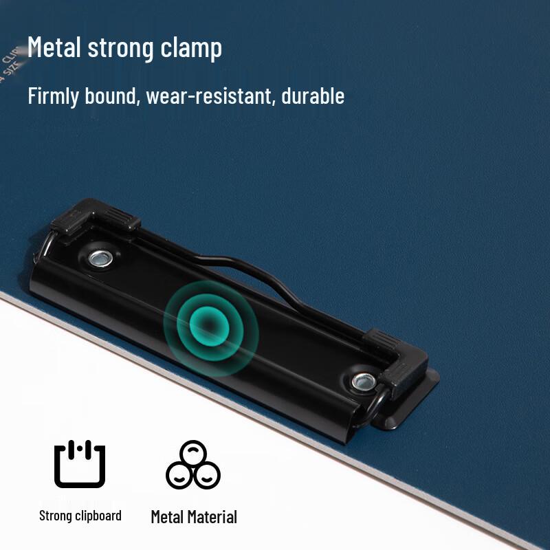 Deli A4 Clipboard with Metal Clip