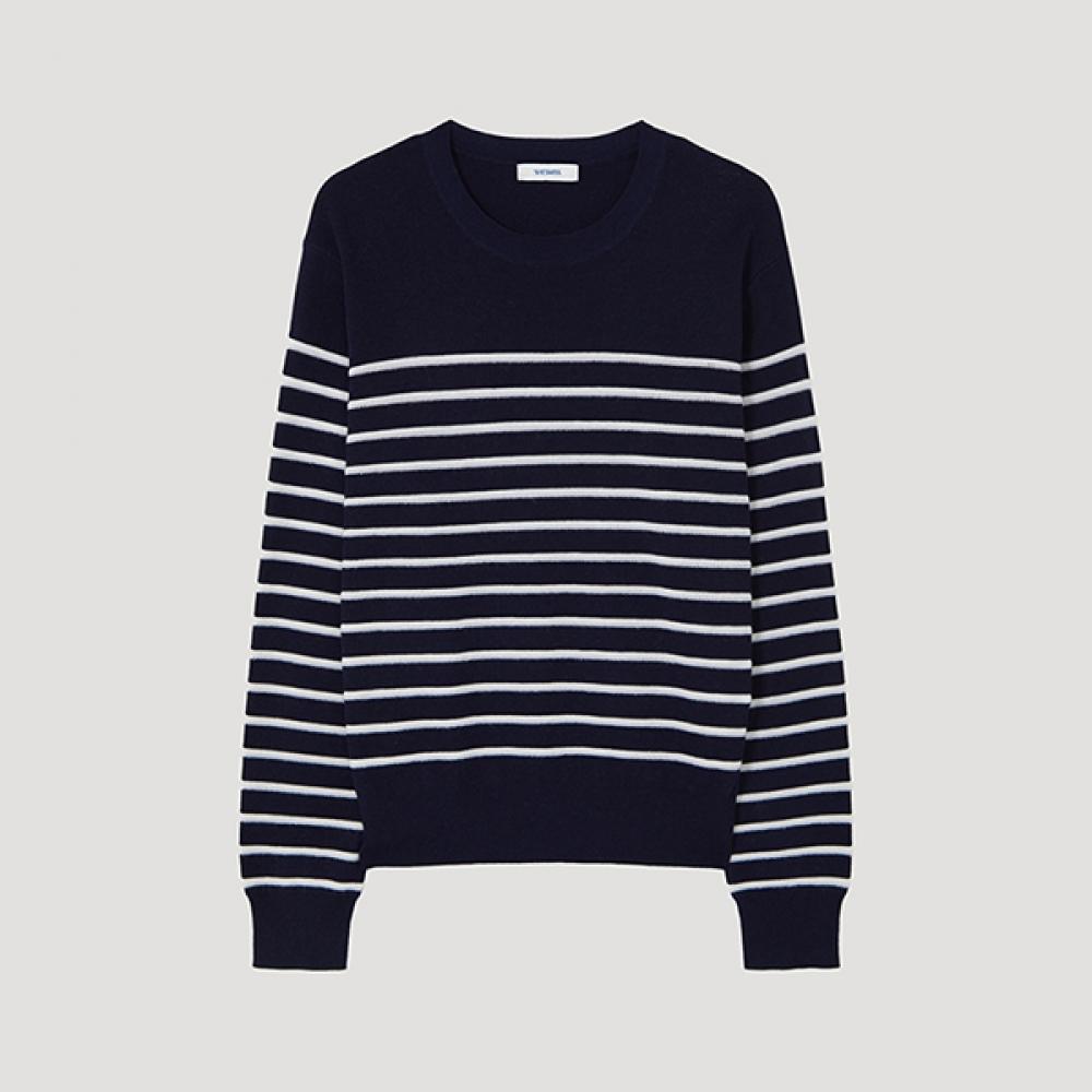 

Shs Miss Color Stripe Круглый вырез Трикотаж Sskpop12030 Dn DARK NAVY/55