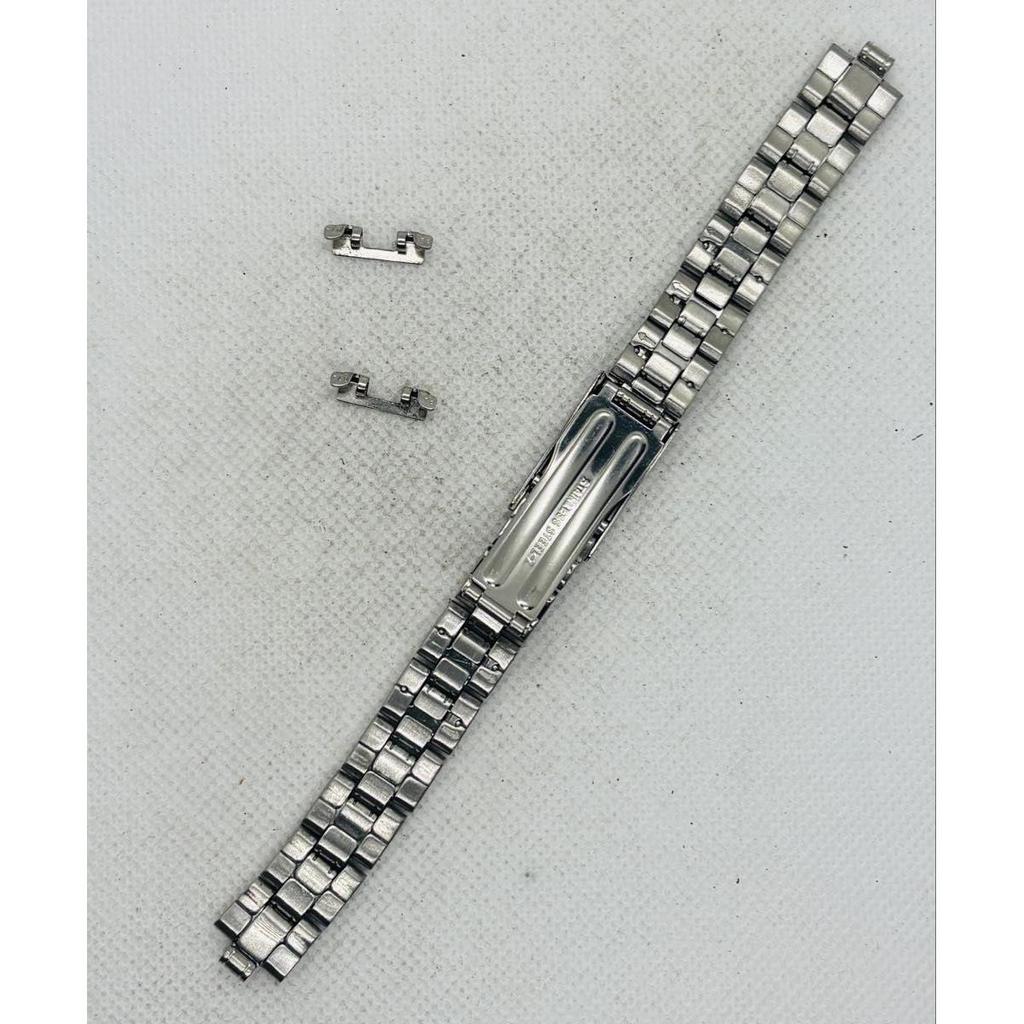 Used Seiko ALBA Alba watch strap mounting width 12mm made of stainless steel