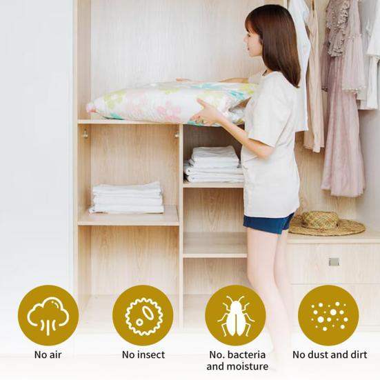 Vak na vakuové uložení matrace Úsporný prostor Odolný proti vlhkosti Pohodlný uživatelsky přívětivý vak na matrace Domácí zdroj