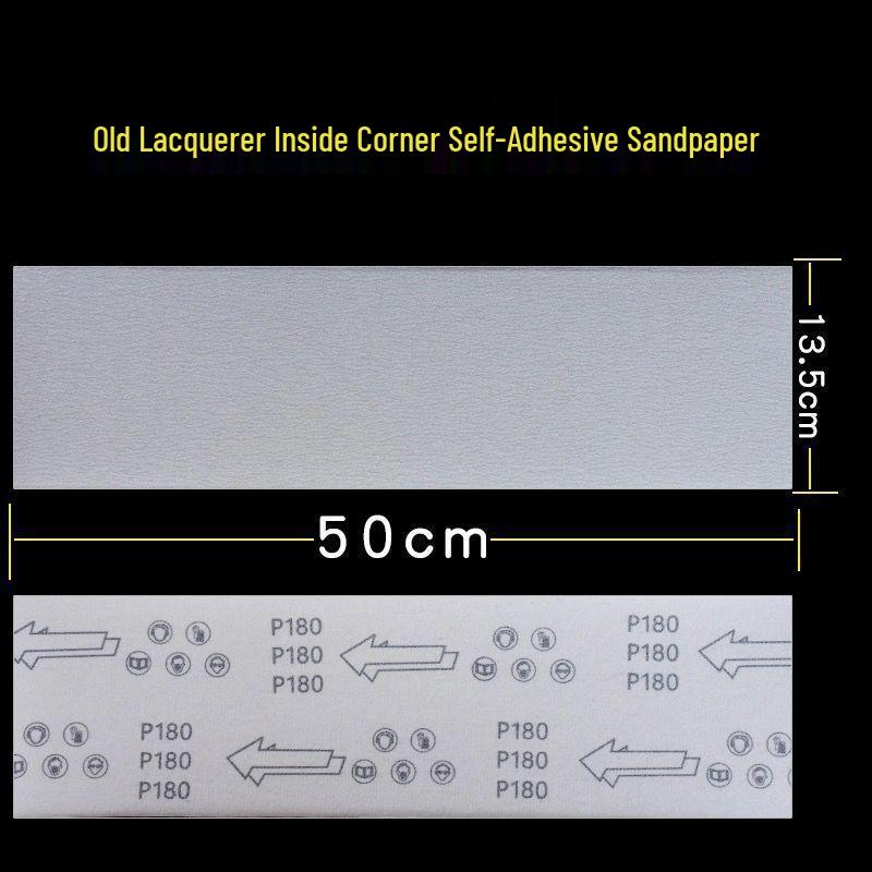 Flat Self-Adhesive Sandpaper Holder with Sponge for Wall Putty and Handheld Sanding Tasks