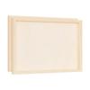 Wooden Canvas Board, Wooden Panel, Stretched Canvas, Canvas, Shina Plywood Panel, B4 Size (364*256mm), Art Supplies, Wooden Frame, Drawing Board, for
