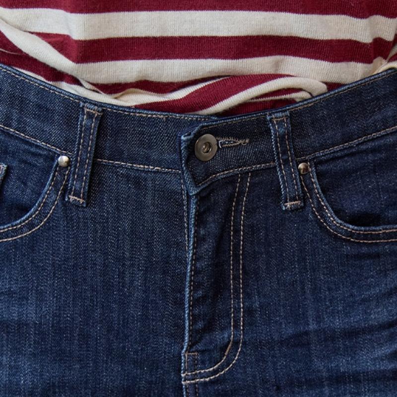 MAXZA Semi Bootcut Washing Denim Pants Ze10ql014na