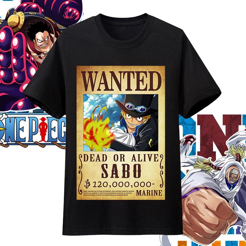 One Piece Anime Character Printing Oversized Cotton Tshirt Men and Women Comfortable Y2K Childrens Clothing Summer Trend Tees