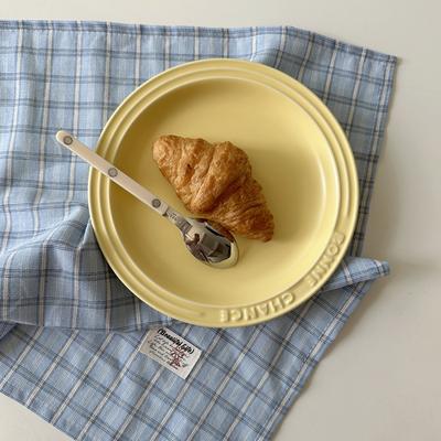 1PC Blogger Aynı Peçete Masa Örtüsü Kareli Masa Örtüleri Ins Ekose Masa Örtüsü Ev Dekorasyon Aksesuarları 35x50cm