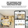 Original Xiaomi Smart Camera 2K 1296P HD 360 Angle Indoor Baby Security Monitor WIFI Night Webcam Video IP Camera Mi-Smart Home