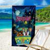 Ultra-Soft Beach Towel with Scooby-Doo Theme,Ideal for Pool - Camping, Diving - Perfect Travel Essential, Vibrant Beach Towel.