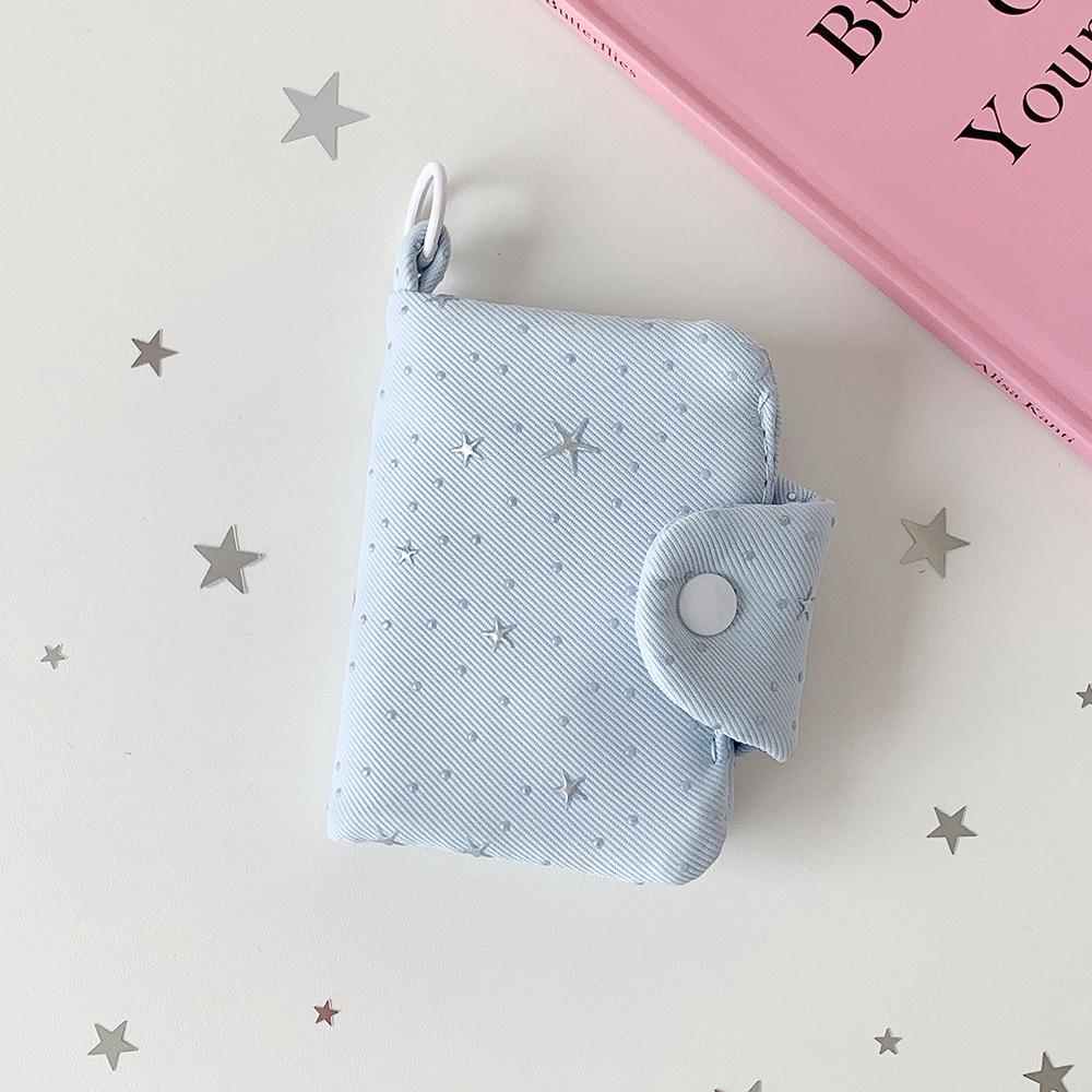 Mini Porta-Moedas Estilo Coreano: Porta-fones de ouvido, batom, cartão e chaves portátil