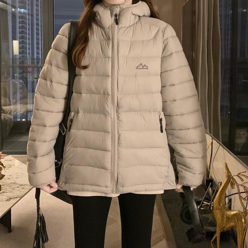 Women's Clothing Autumn and Winter New Street Fashion Casual Light Cotton-padded Jacket