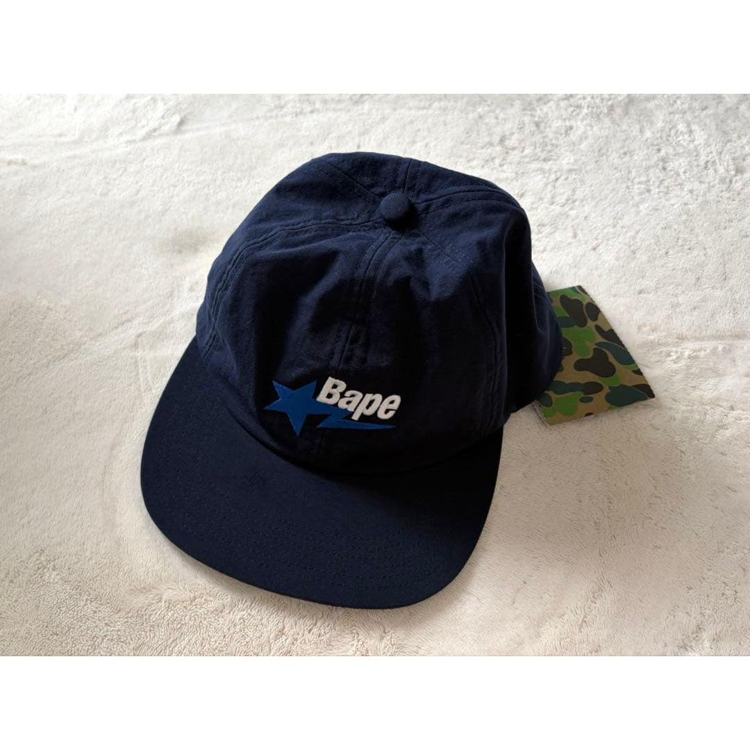 Used BAPE STA LOGO NYLON CAP