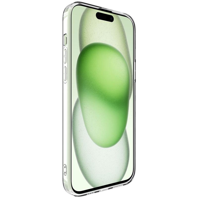 

IMAK UX-5 Series for iPhone 15 Plus Case TPU Transparent Protective Phone Cover A