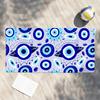 Evil Eye Art Print Towel Shower Sauna Travel Spa Quick Dry Gym Accessories Soft Large Beach Towels