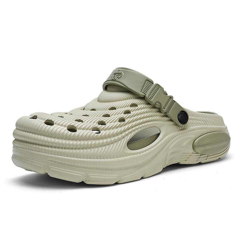 Stylish Mens Sandal Shoes Soft Soled Slide Shoes Mens Garden Platform Sandal Shoes Mens Summertime Sandal Shoes Mens Wading Beach Footwear 48