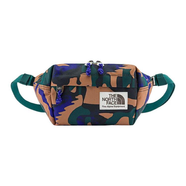 

The North Face 4L Berkeley Series Fashion Print Zipper Waist Bag Outdoor Bag Unisex waist bag Green 52VU-FW22-D2-9F9 Green