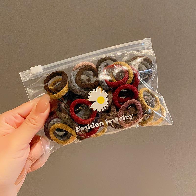 

Бесшовная резинка для волос и кольцо на большой палец для девочек: Детский набор аксессуаров для волос из резинок