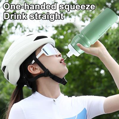 1000 ml Fahrrad-Wasserflasche mit staubdichtem Deckel, große Kapazität, tragbar, leicht, für den Außenbereich, Rennrad, Mountainbike, Sport, Reisen, Trinkbecher