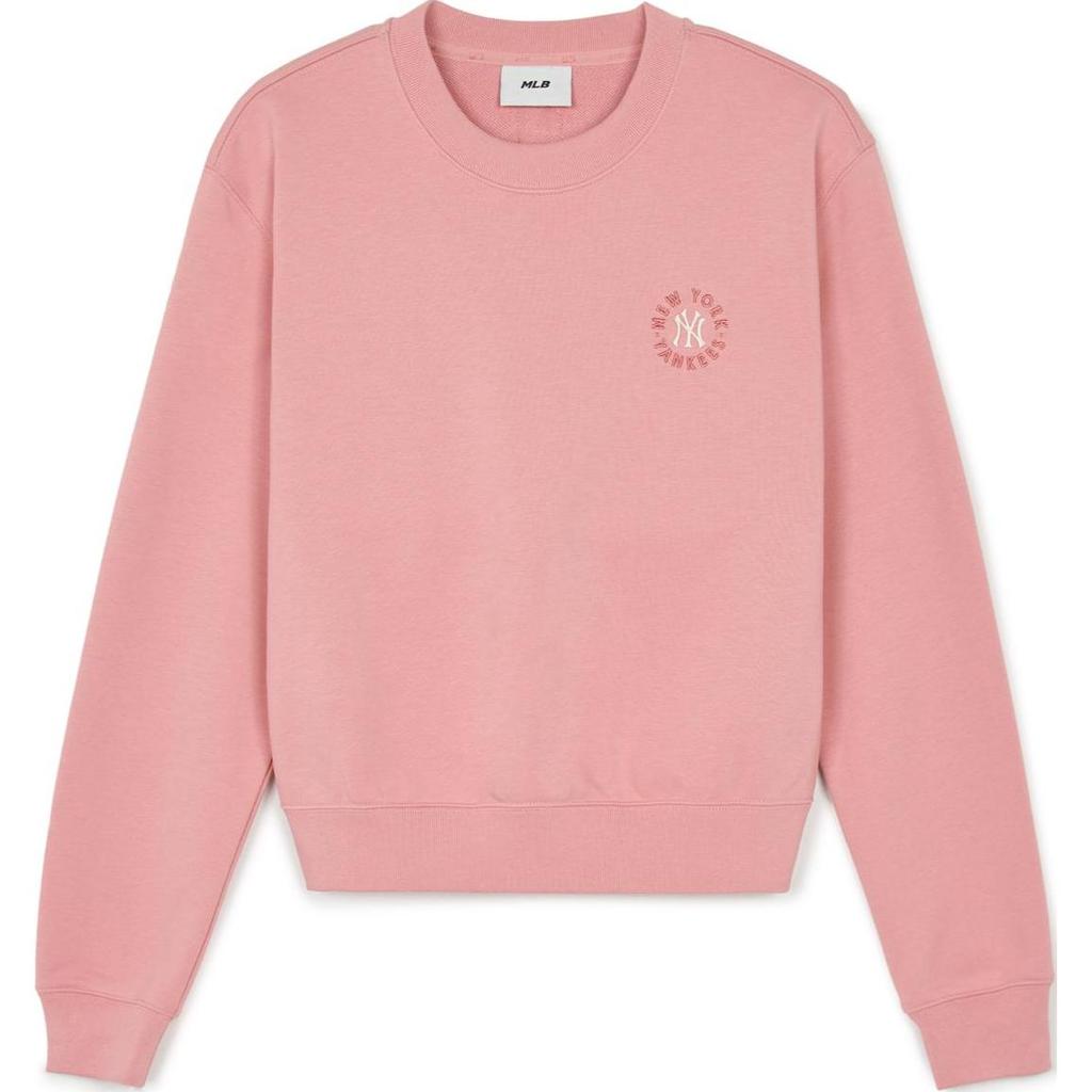 New MLB New York Yankees Sweatshirt Women's Pink 3FMTB0244-50PKM