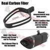 For SC project Arrow Yoshimura AK Brother Mivv Leovince Austinracing Etc Exhaust Tail Pipe Carbon Fiber Stainless Fixed Clamp