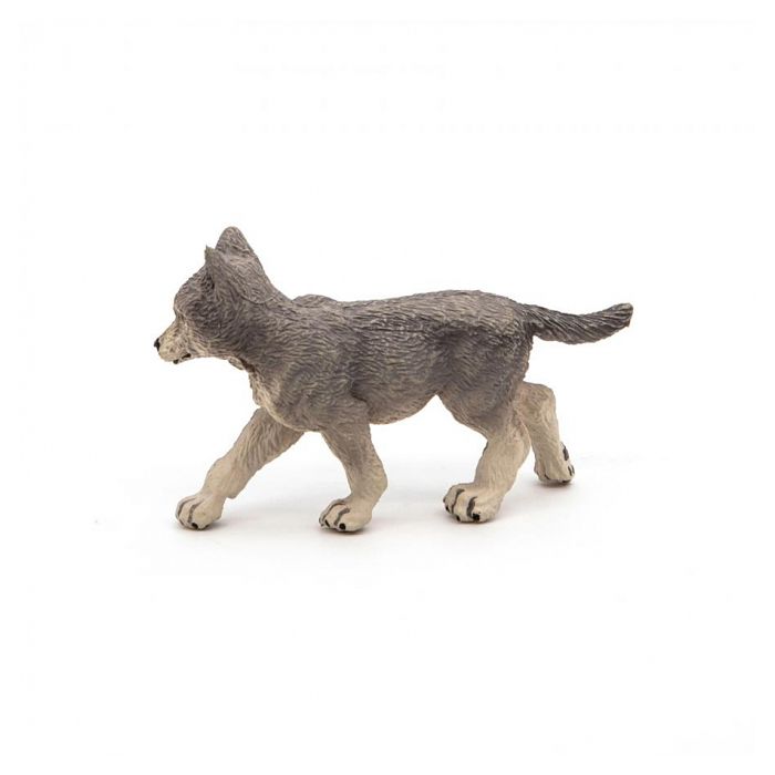 Figurine Bébé loup - PAPO - LA VIE SAUVAGE - Intérieur - Mixte - A partir de 3 ans