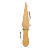 Wooden Ice Cream Cone Mold DIY Egg Roll Omelet Waffle Roller Pastry Roll Baking Decorating Tools