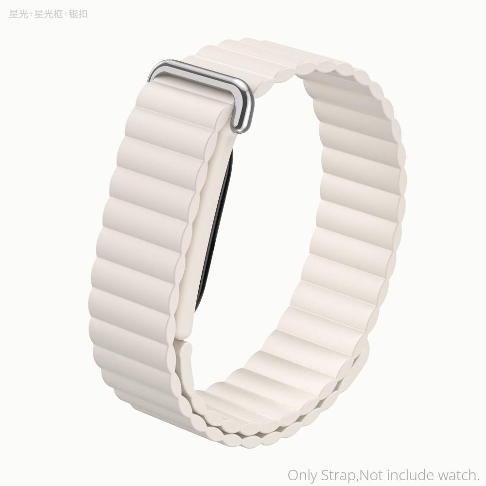 Silicone Magnetic Strap for Google Fitbit Air Rubber Loop Bracelet Outdoors Sports Band Wristband for Women Men