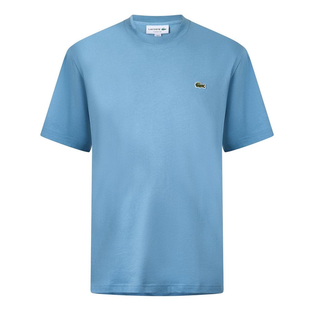 Lacoste Mens Embroidered Logo Premium Cotton T-Shirt