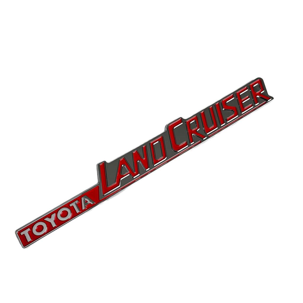 3D Car Sticker For Toyota Land Cruiser 90 100 120 150 200 lc100 lc200 lc300 Side Door Rear Trunk Emblem PRADO Auto Accessories