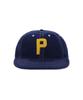 POLO RALPH LAUREN Filz-Patch Wildleder Ballkappe - Marineblau