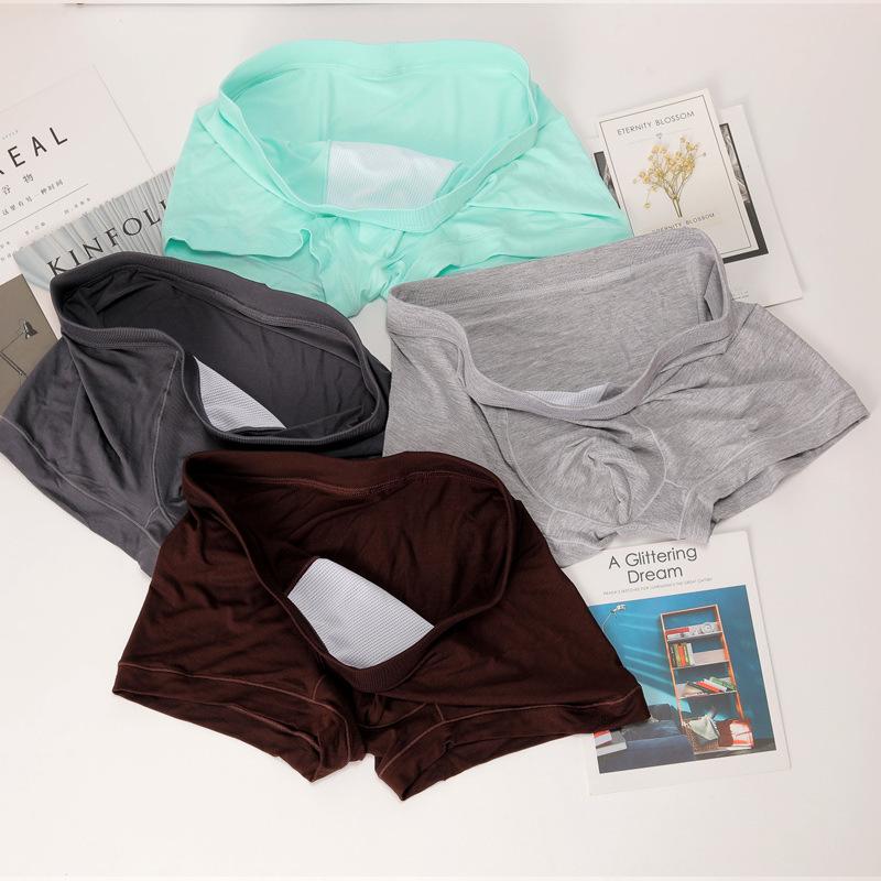 Panties for Man Underwear Sexy Breathable Soft Male Briefs Panty Sexy Transparent Men's Underpants