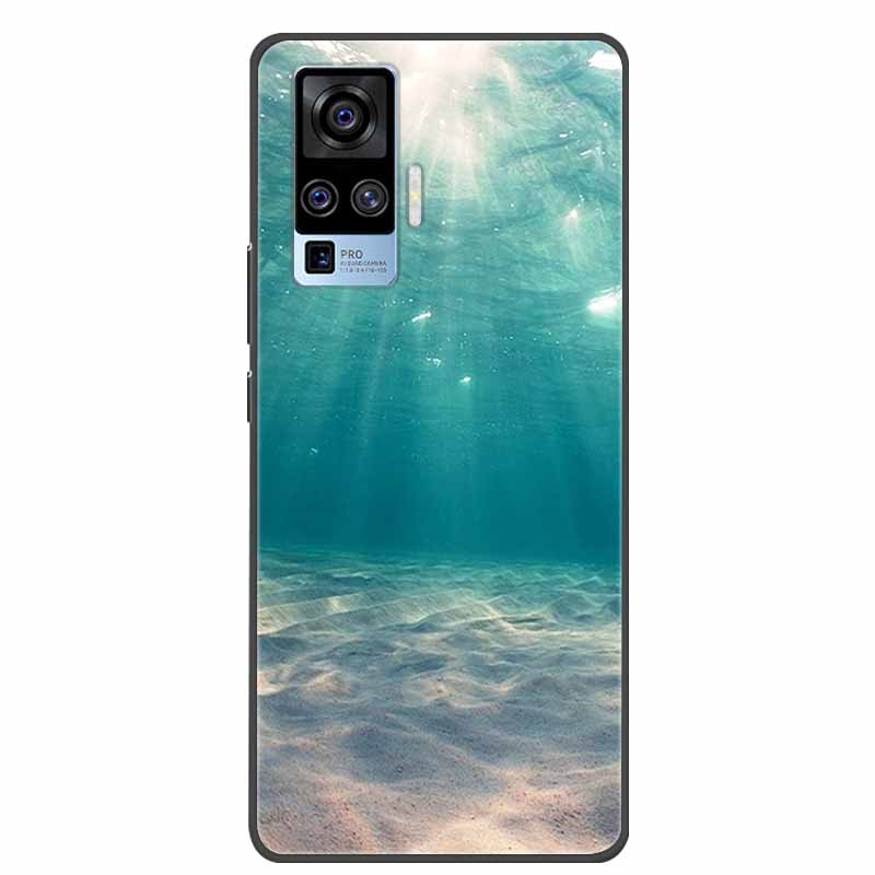 Für Vivo X50 Pro Hülle Cartoon TPU Weiches Silikon Handyhüllen für Vivo X50 Pro Plus Pro+ Abdeckung für Vivo X50 5G V2001A Süße Coque