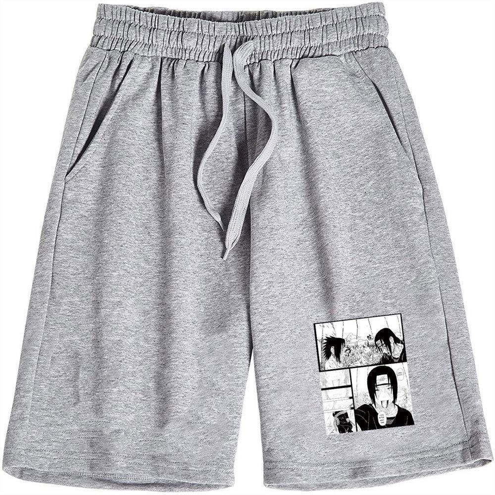 Summer Casual Shorts, Men's and Women's Loose Micro-elastic Printed Sports Five-point Pants