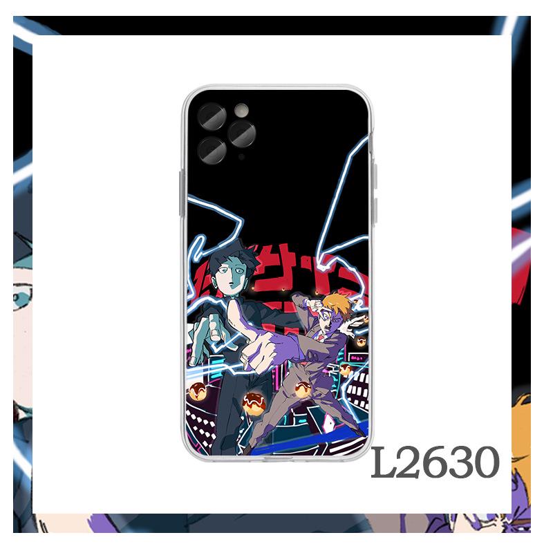 Mob Psycho 100 iPhone Case for iPhone 11/12 - Kageyama Shigeo & Reigen Arataka Design
