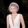 Pearls Bridal Veil Studded Stylish Graceful Head Cover Wedding Hair Accessory White Net Veil Wedding Photo Props