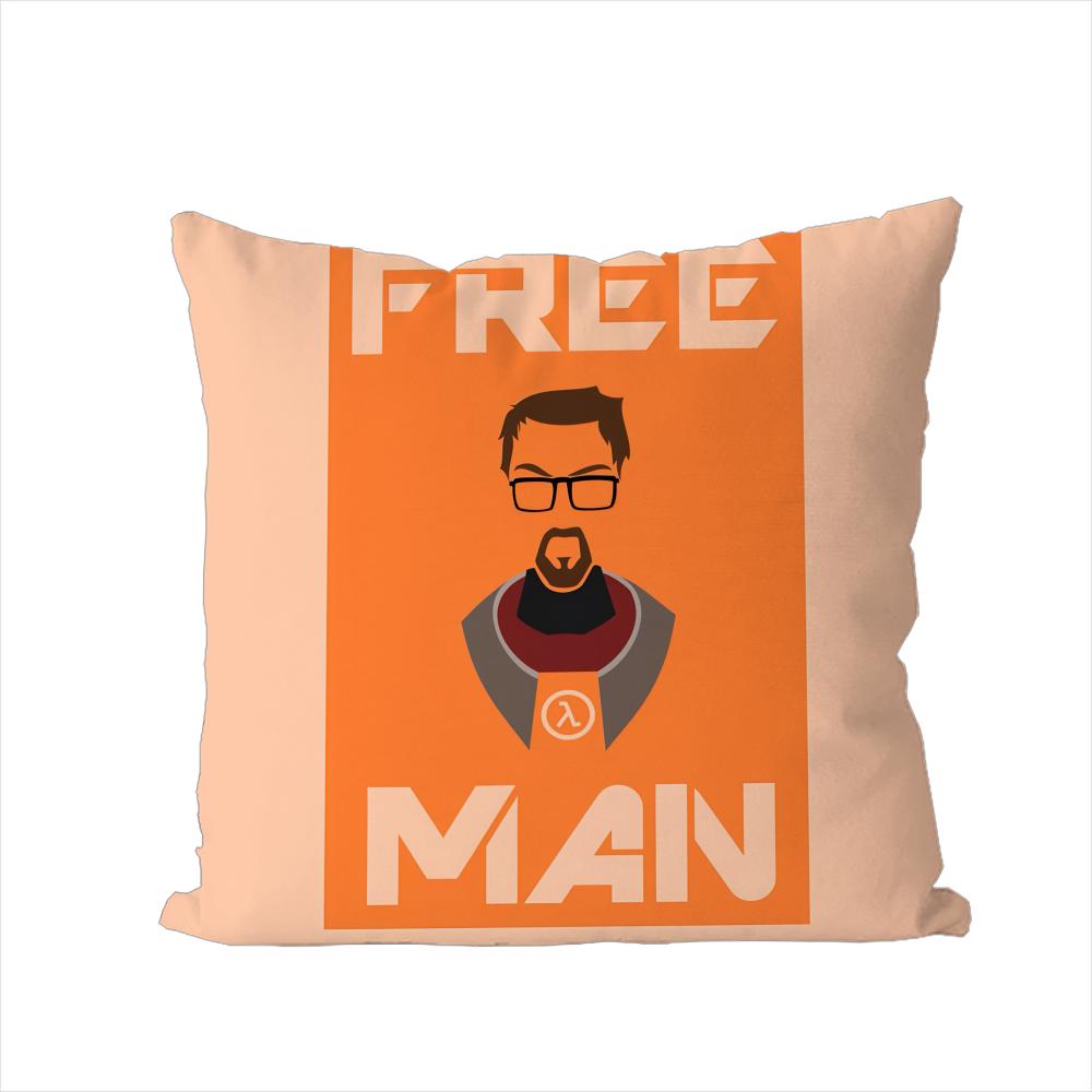 HHalfLife Pillow Case For Car Sofa Decorative Home Doublesided Print Plush Square Throw Pillow Cushion Cover