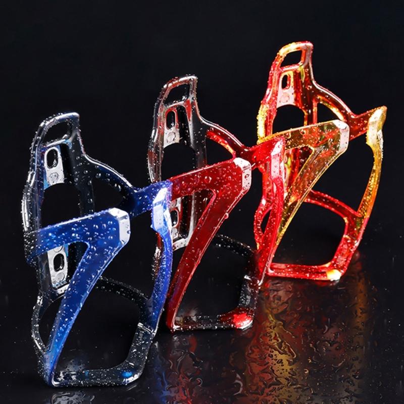 Bike Water Bottle Cage Lightweight Bicycles Drink Cup Holders with Screws Cycling Water Flasks Cage Adapter for  Bike