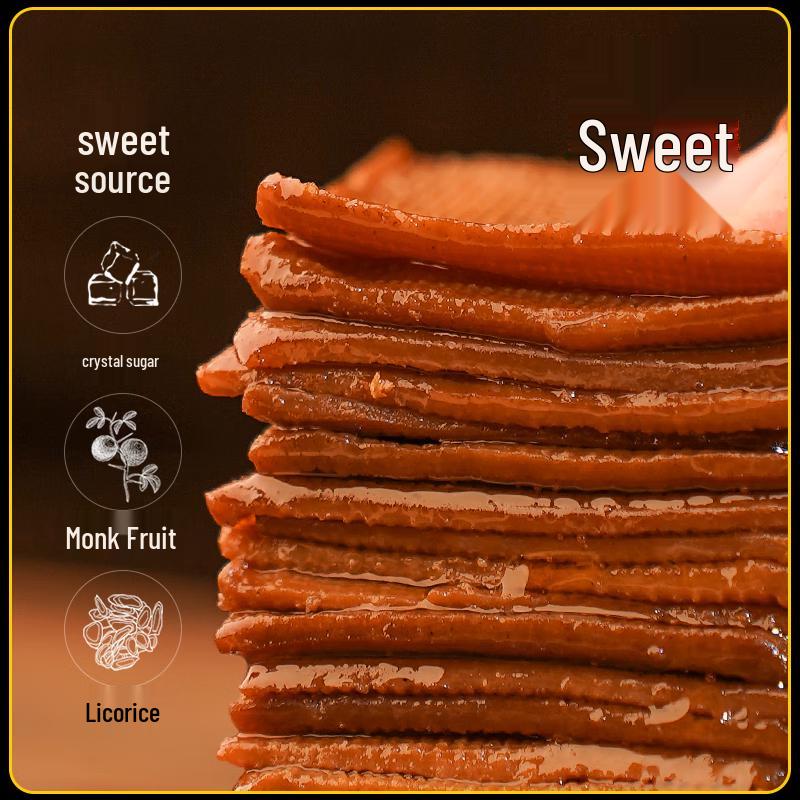 Jiujiuyaw Sweet & Spicy Thin Dried Tofu Snack