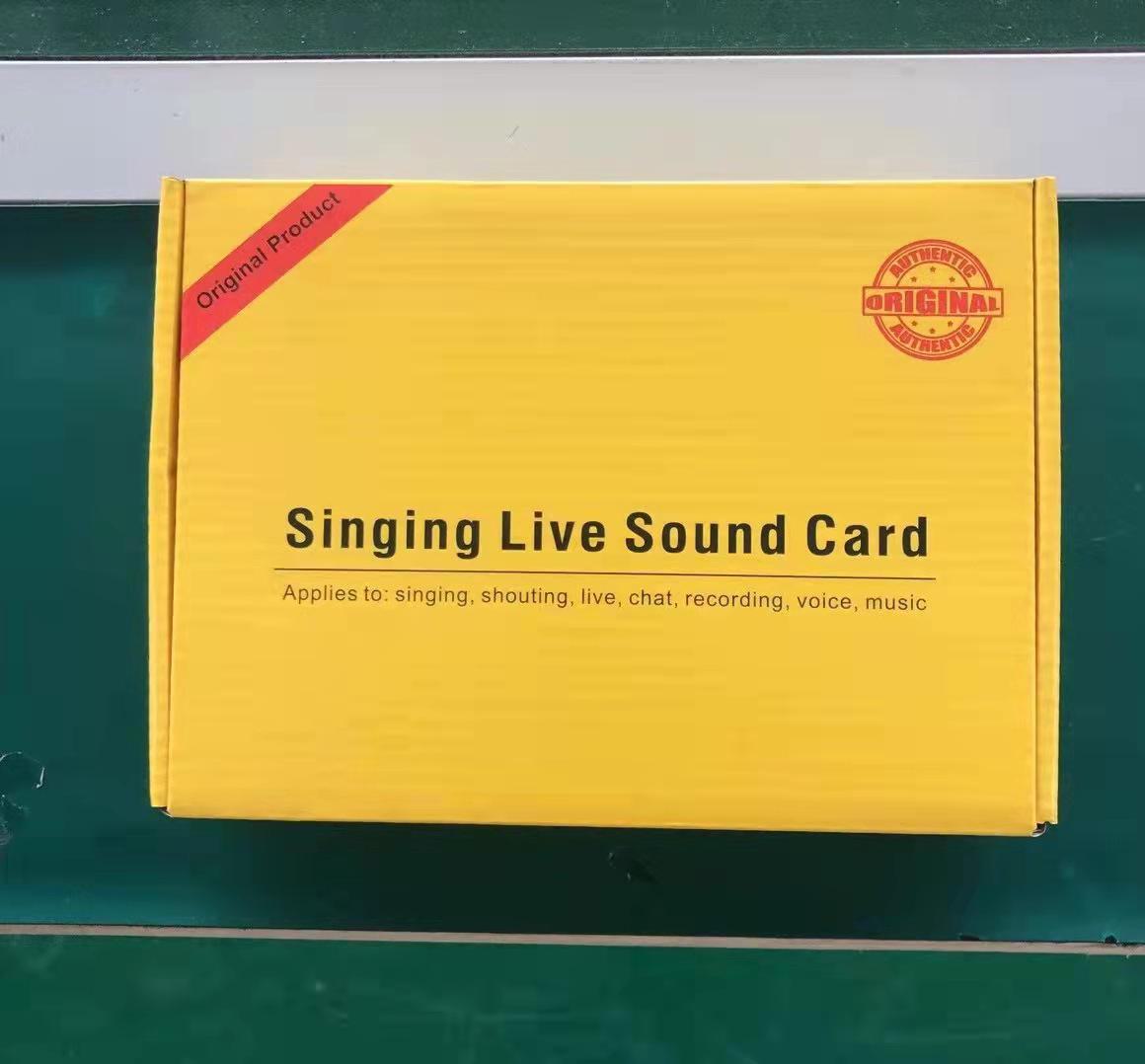 

Конденсаторный микрофон BM800 и звуковая карта V8/V8S для мобильных устройств, компьютеров и прямой трансляции V8 English