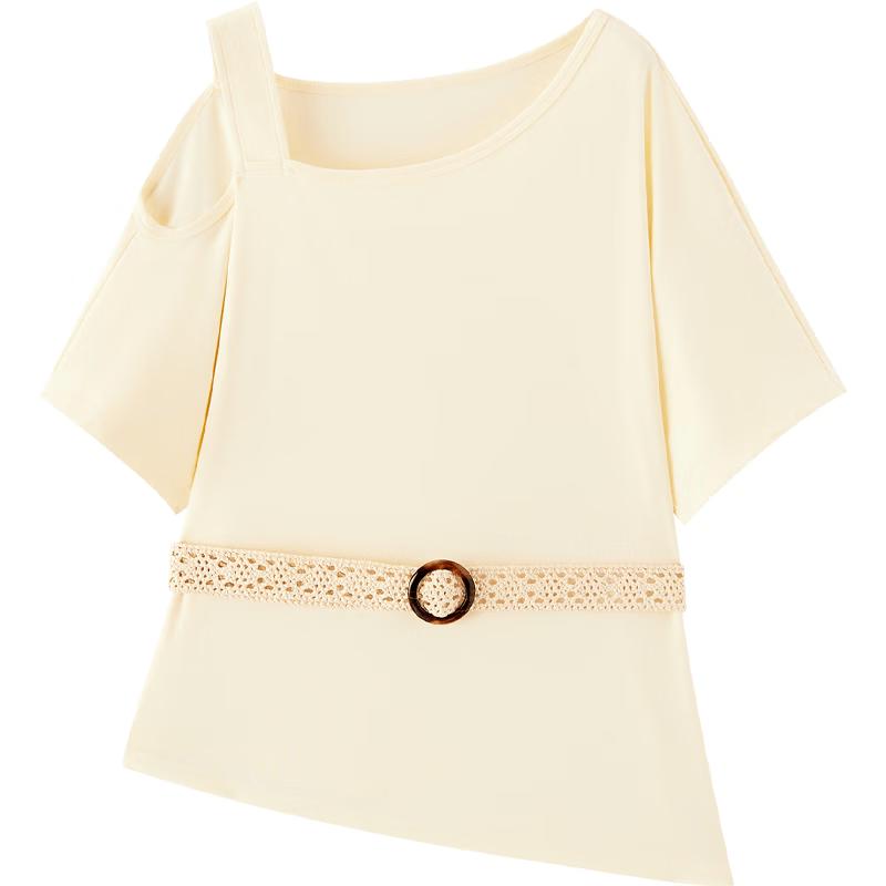 EICHITOO Women s Asymmetric Design T-Shirt S