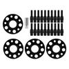 Car Hub Centric Wheel Spacers Set 15mm Replacement for 2 Series F45 Active Tourer 2014 2020Black
